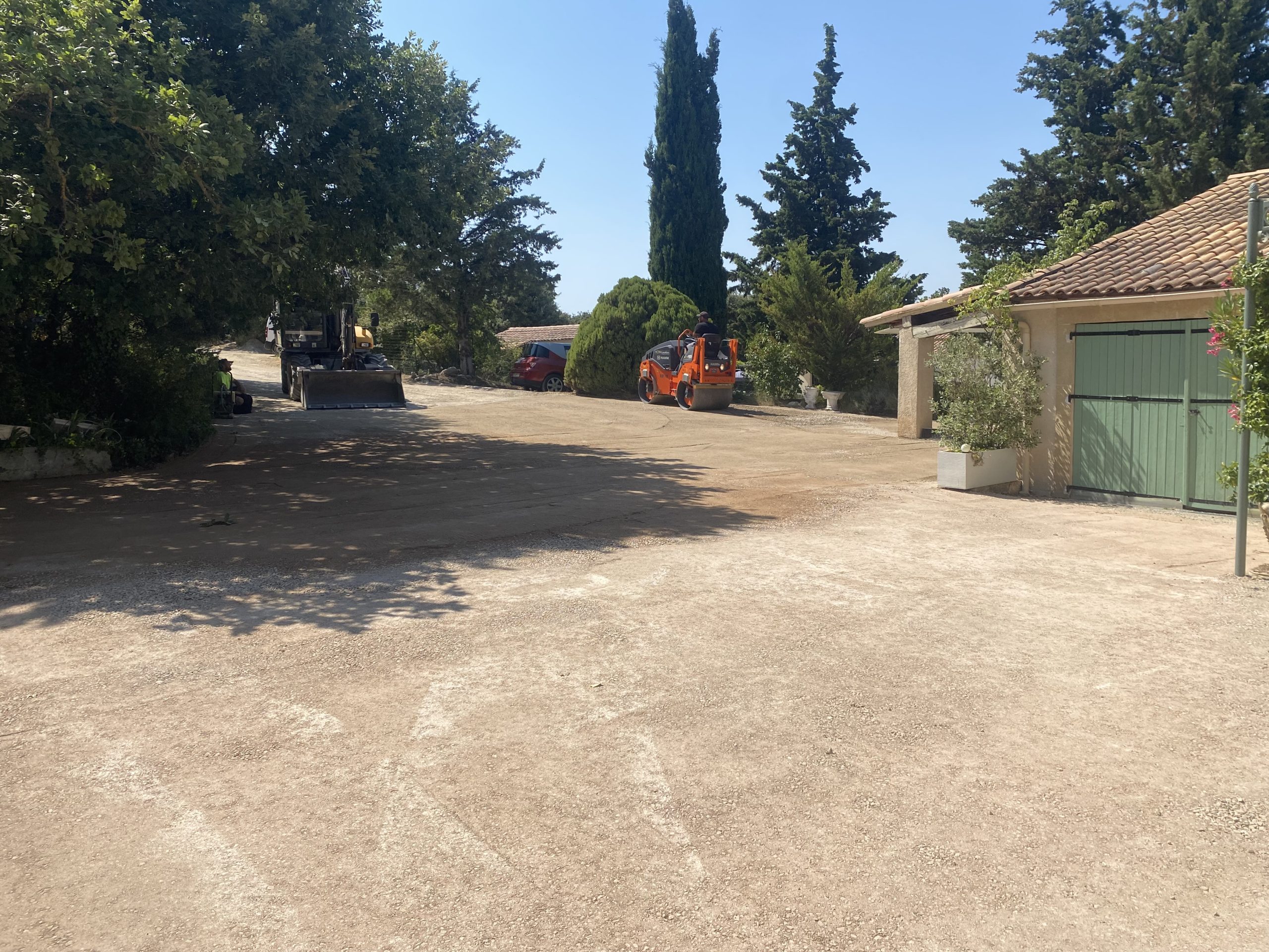 Rénovation parking Meyrargues